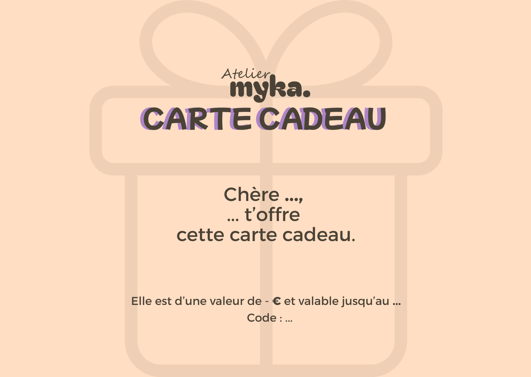 Carte Cadeau – Image 3